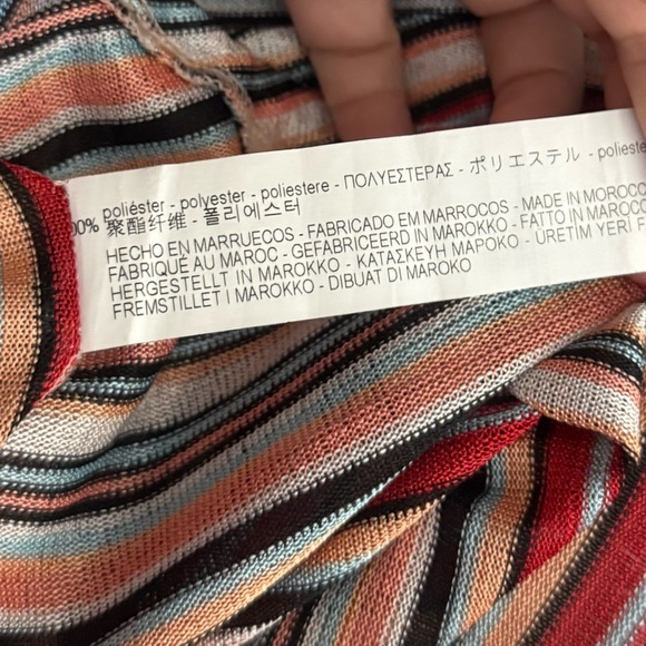 Zara Striped Maxi Coverup Dress - Picture 6 of 7